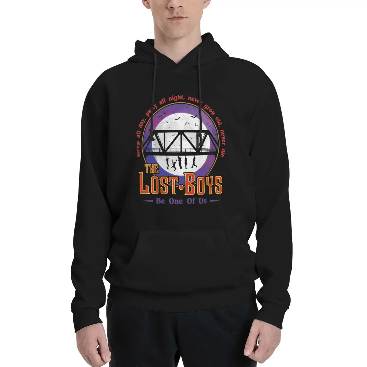 

Vintage Scary film Vampire The Lost Boys the Club Scream Horror Movies hoodies graphic hoodies Jumpers Hoodies Casual Hooded