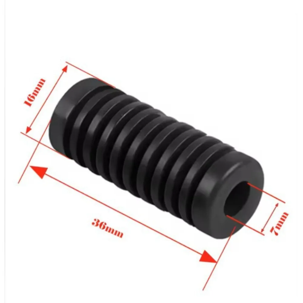 2PCS New hot selling motorcycle off-road vehicle gear rubber sleeve
