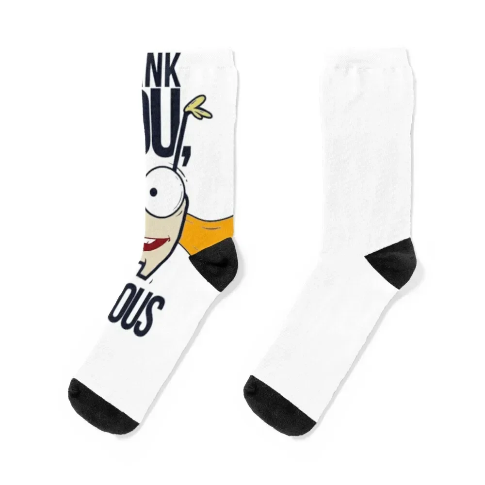 Happy Insect Socks Stockings man Rugby Soccer cotton Socks Ladies Men's