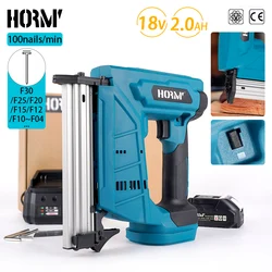 21V Electric Staple Gun Construction Stapler Nail Tacker for Home Owners Upholstery Renovation Power Tools