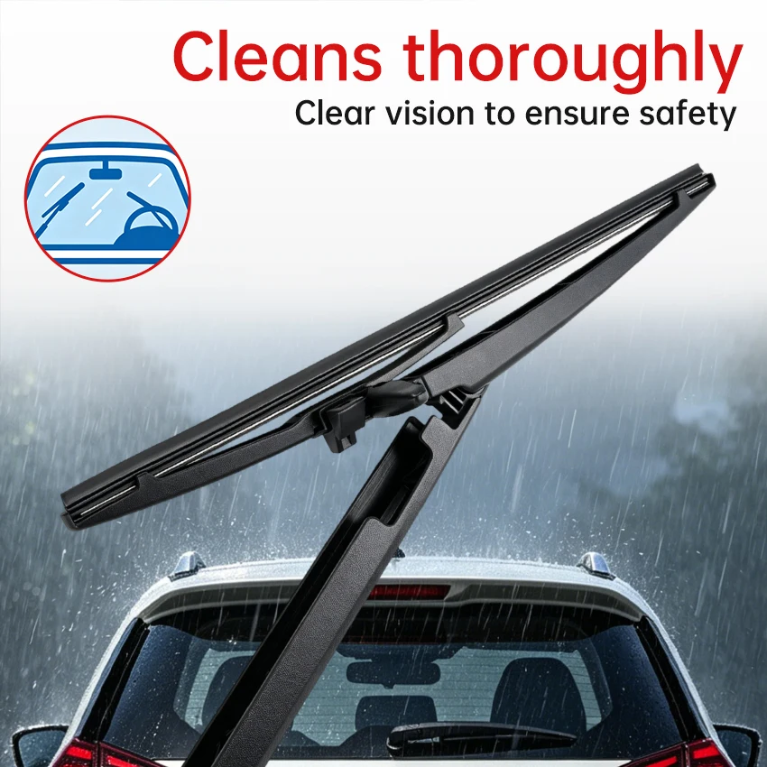Rear Wiper Arm & Blade For Toyota 4 Runner 2003 2004 2005 - 2009 Windshield Windscreen Clean Tailgate Window Car Wiper Arm Blade