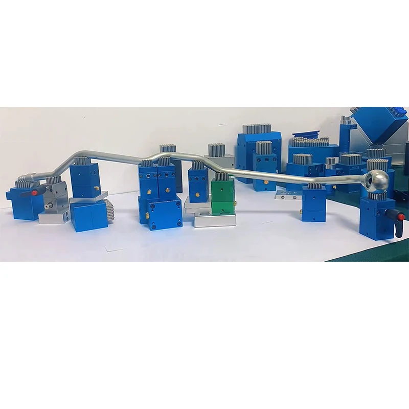 Flexible Clamp, Parting Vise, Laser Marking Machine, CNC Fixture, Flexible Jaw, Three-axis Universal Clamp
