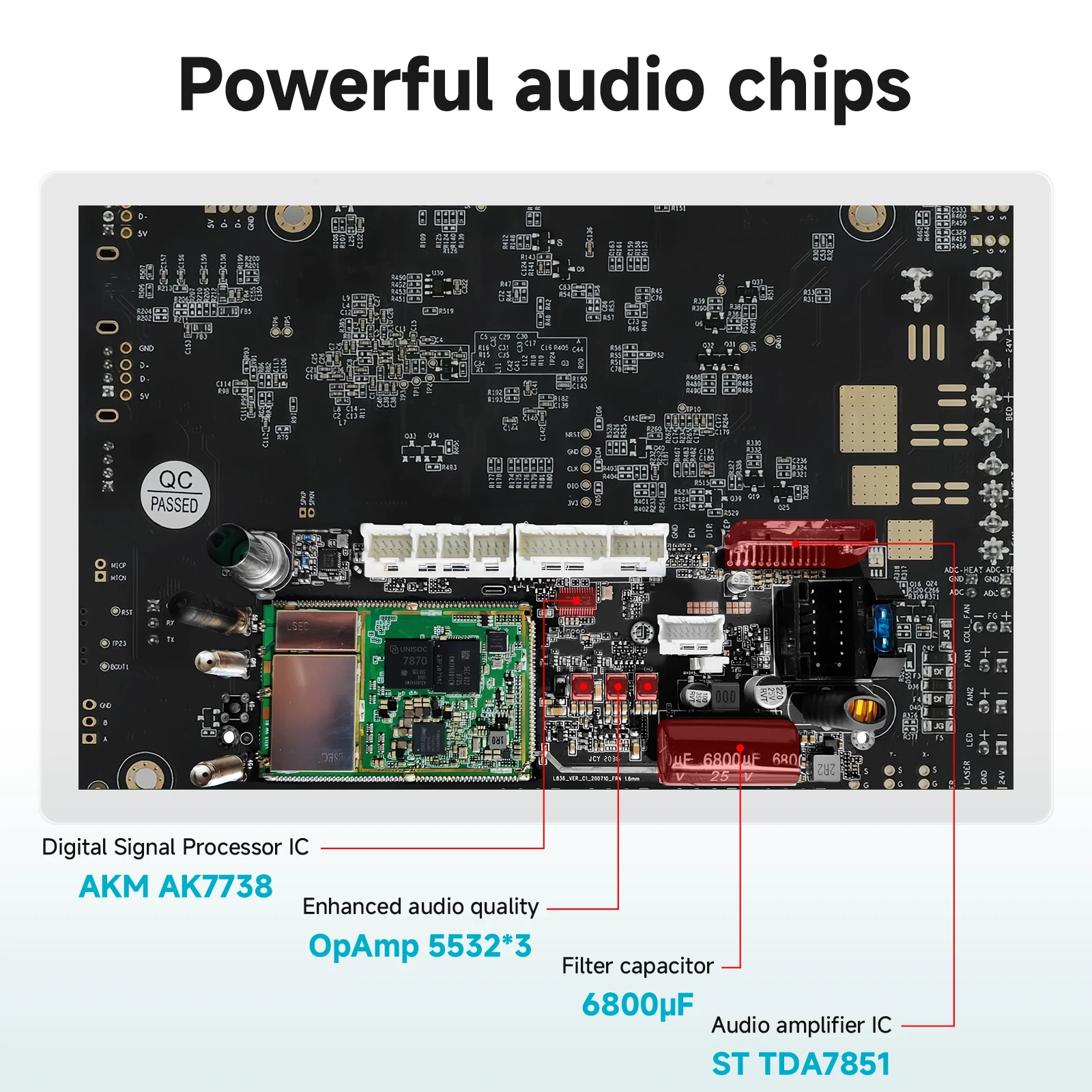 8+256G Carplay Android Autoradio für Citroen C3 DS3 2010 - 2016 Multimedia-Player 2K Intelligenter Bildschirm ADAS 360-Grad-Kamera – Detail 11
