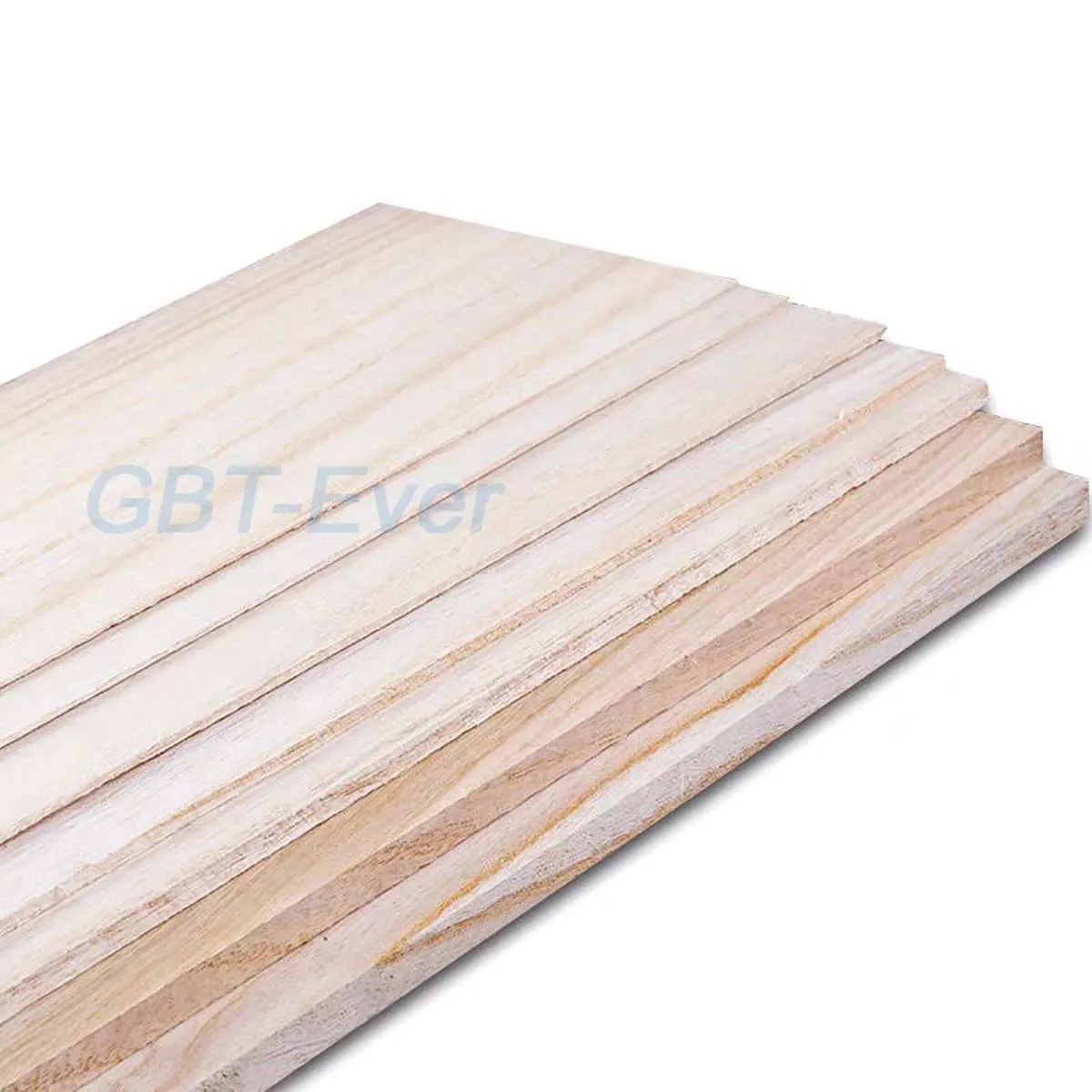 1Pcs 310x100mm Wood Planks Thin Tung Wood Slices Thickness 1/1.5/2/3/5/8/10mm DIY Handmade Airplane Model  Plate Materials