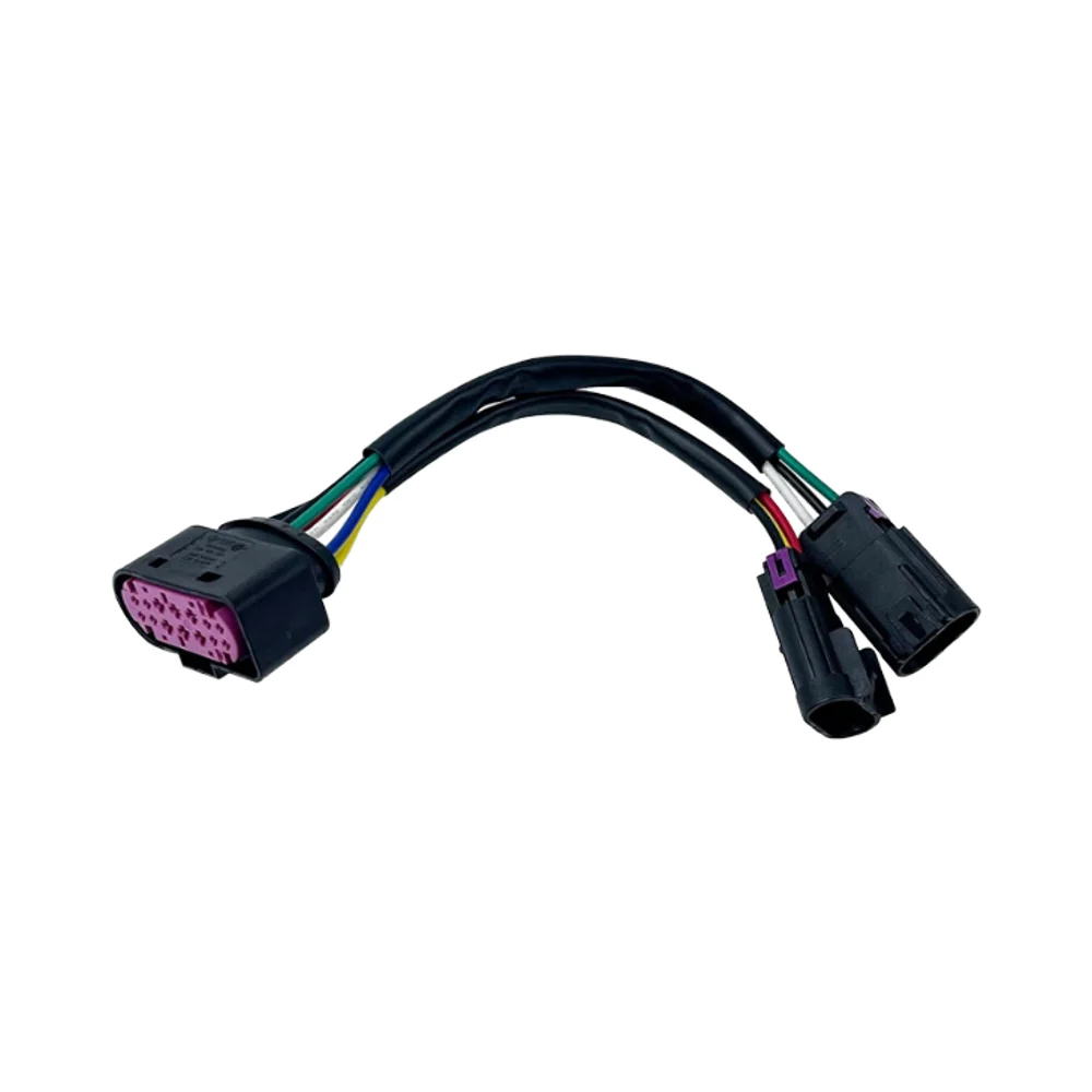 16949 Custom Automotive Waterproof Connectors, Automotive Light Emitting Diode Harness, Engine Cable Assembly Manufacturer