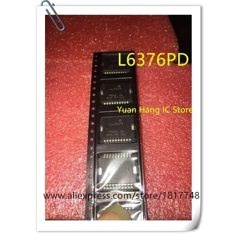 

5PCS/LOT L6376PD013TR L6376PD L6376P L6376 HSSOP-20 Automobile mainboard chip NEW