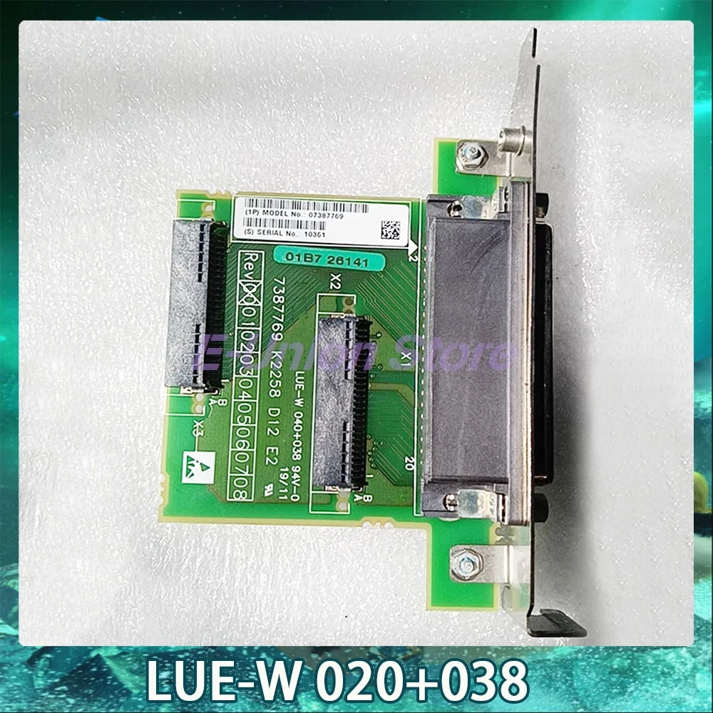 LUE-W 020+038 7387769 K2258 D12 E2 07387769 Medical Motherboard