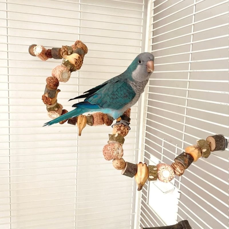 Bird Toy Corncob Blocks for African Cockatiel Conure Teeth Grinding