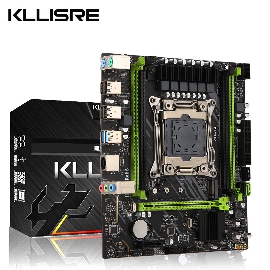 Kllisre X99 Desktop motherboard LGA 2011-3 NVME M.2 slot DDR4 SATA3.0 USB3.0