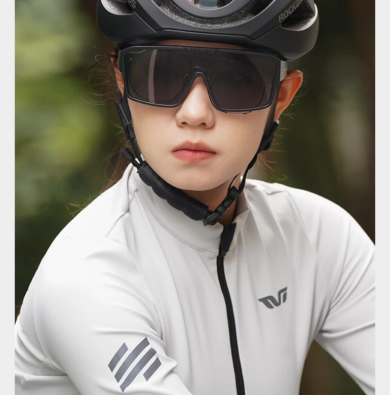 ROCKBROS Polarisierte Brille Outdoor Sonnenbrille Angeln Blendung Leichte Fahren Fahrrad Sonnenbrille Sport Radfahren Brille – Detail 7