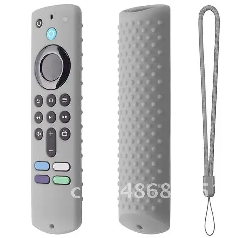 TV Remote Control Cover Protective Case For Amazon Fire TV Stick 3rd Gen 2021 Controller Non-slip Silicone Remote Control Case