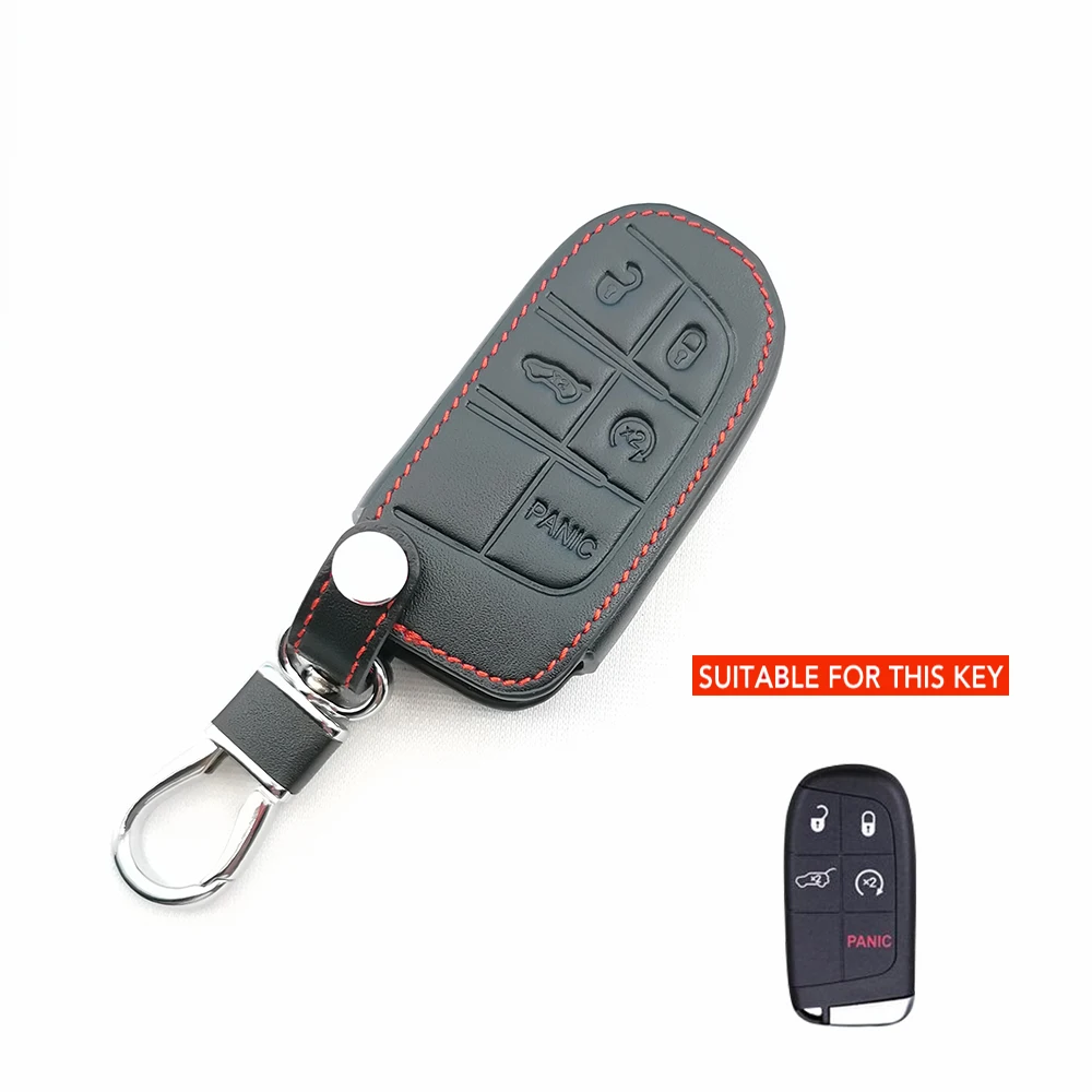 Car Remote Key Case Cover For Jeep Grand Cherokee Chrysler 300C Renegade Used For FIAT Freemont Dodge Ram 1500 Challenger Dart