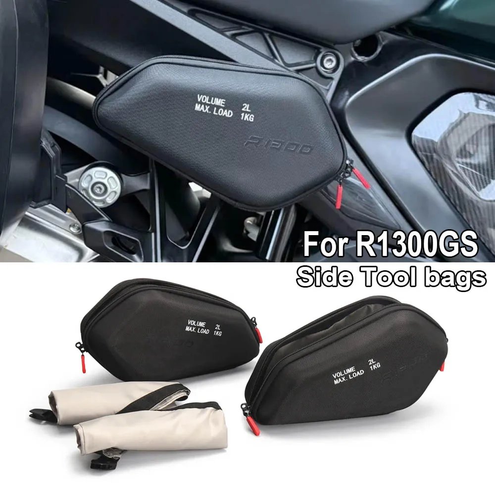 

Motorcycle Bag Side Panel Frame Tool bag Waterproof Storage Bag a pair For BMW R 1300 GS GS1300 R1300 GS 2023 2024 2025