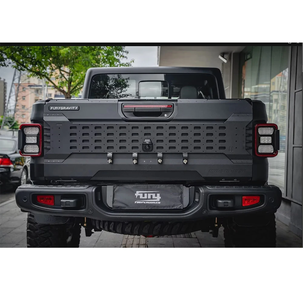 F2016 Fury Aluminum Alloy External Tailgate Expansion Panel For Jeep For Gladiator PICKUP JT 2021+ 6