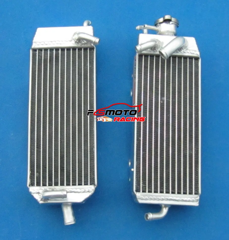 Aluminum Radiator For SUZUKI RM125 W/X/Y 2-stroke 1998-2000 1999 98 99 00