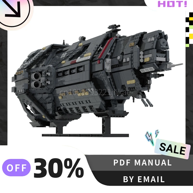 [5404PCS]Customized MOC Cosmic Epsilon C-709 Creative Building Blocks Set STEM Educational Toys DIY Construction Model Kit Gifts