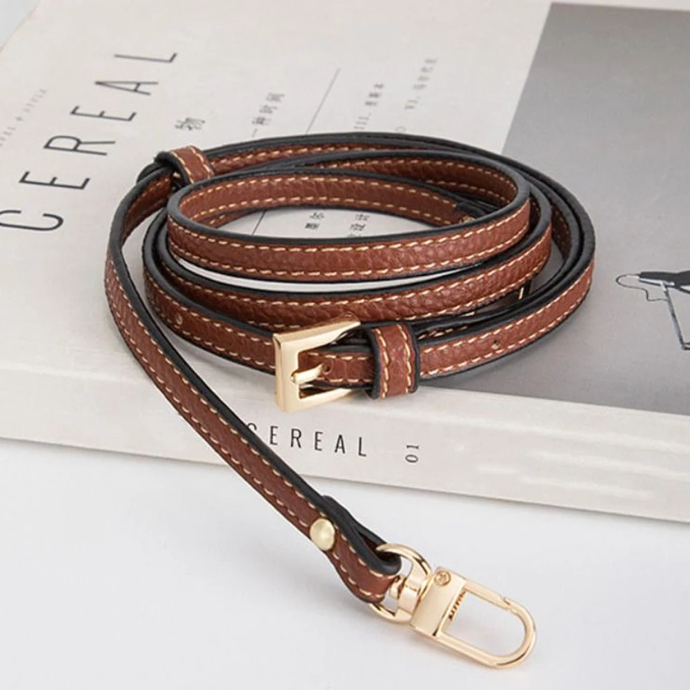 Fashion Leather Shoulder Strap for Longchamp Mini Bag Belt Crossbody Bags Accessories Handbag Replacement Straps DIY Parts