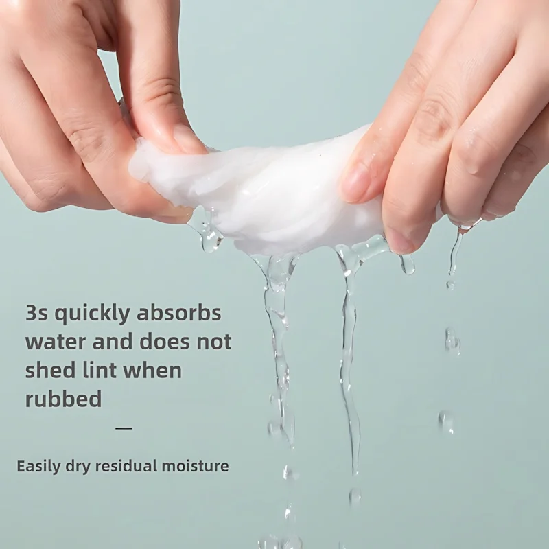 일회용 얼굴 수건 – 면 100%, 휴대용 개별 팩, 여행용 소프트 업그레이드