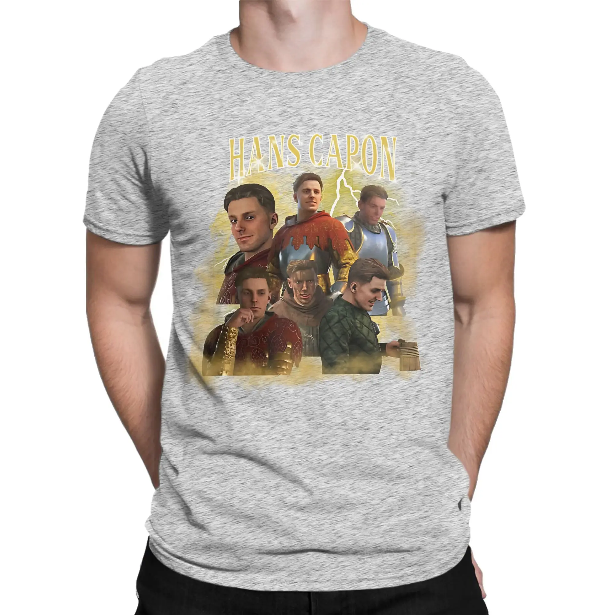 Mens Womens Hans Capon KCD2 Kingdom Come Deliverance T Shirt  Cotton Fashion Tee Shirts Top Clothing