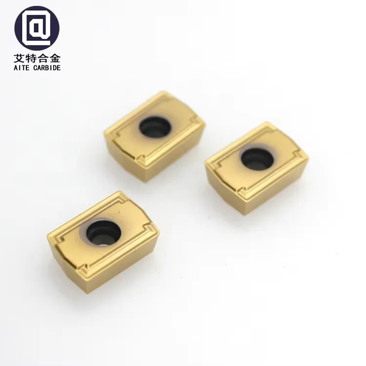 CNC Milling Deep Hole Drilling Inserts for Construction Machinery R424.9-13T308-23/R424.9-180608-23 Carbide Inserts 10 PCS