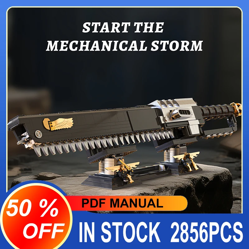 

Educational & Fun - building Chainsword 66057 Blade Weapon Game Building Blocks Sets Bricks Toy City Birthday Gift For Gift