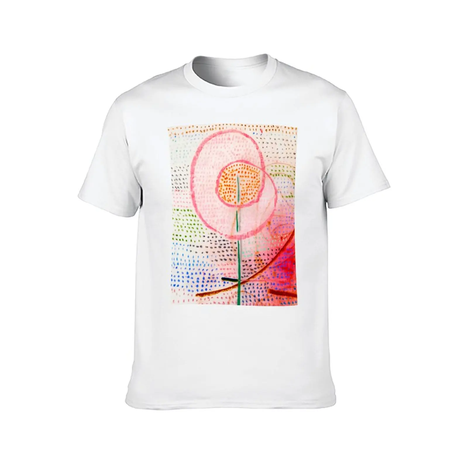 PAUL KLEE HD - Blossoming (1934) flower floral T-Shirt t shirt for man t shirt custom print T-Shirt