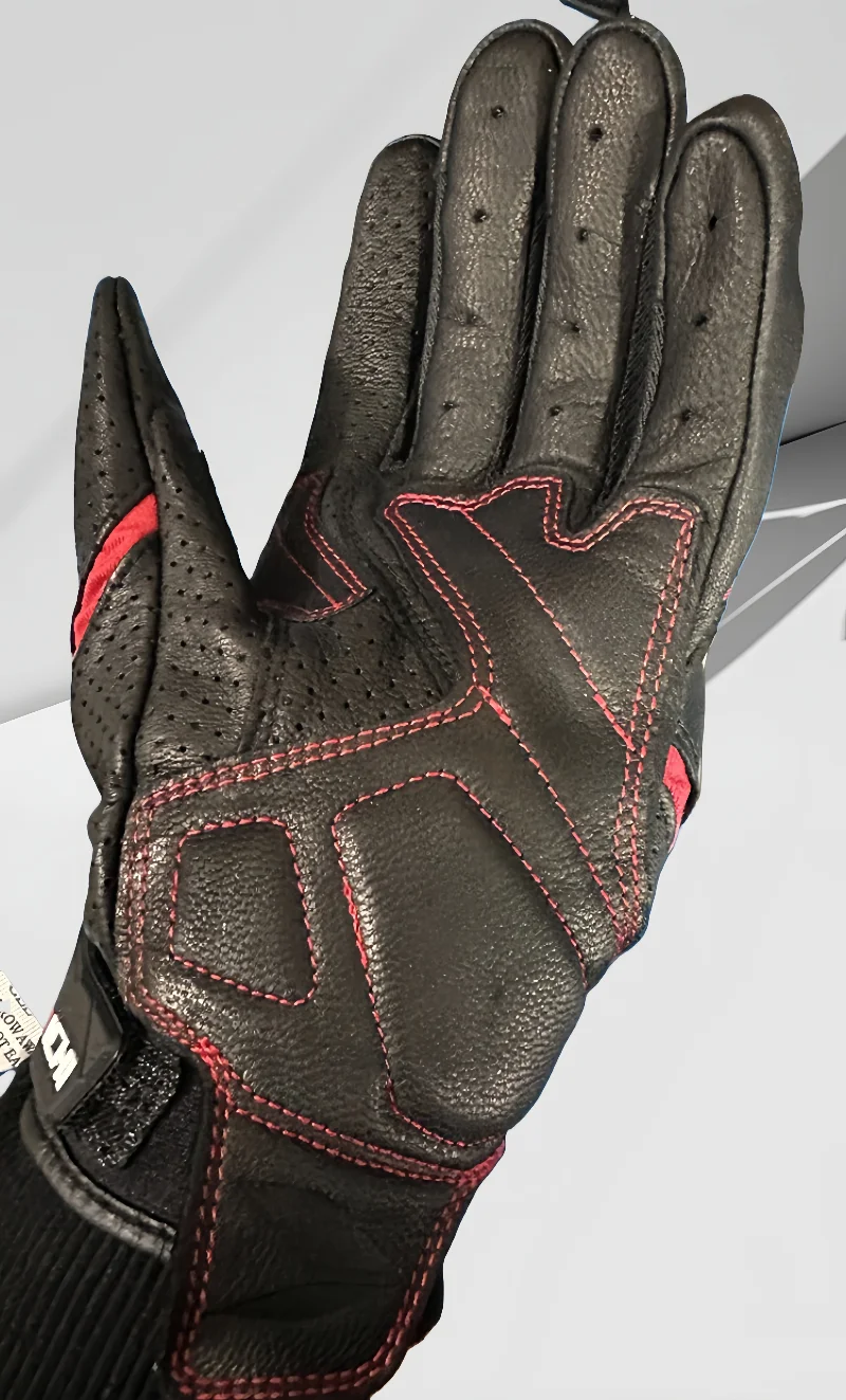 Herren-Motorradhandschuhe aus echtem Leder, RST390 391, Motocross-Rennhandschuhe, vier Jahreszeiten, Touchscreen, kompatibel mit Moto Guantes – Detail 7