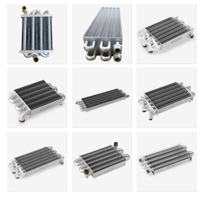 Wall Mounted Boiler Heat Exchanger Gas Water Heater Accessories Main Heat Exchanger 6-pipe Main Heat Exchanger