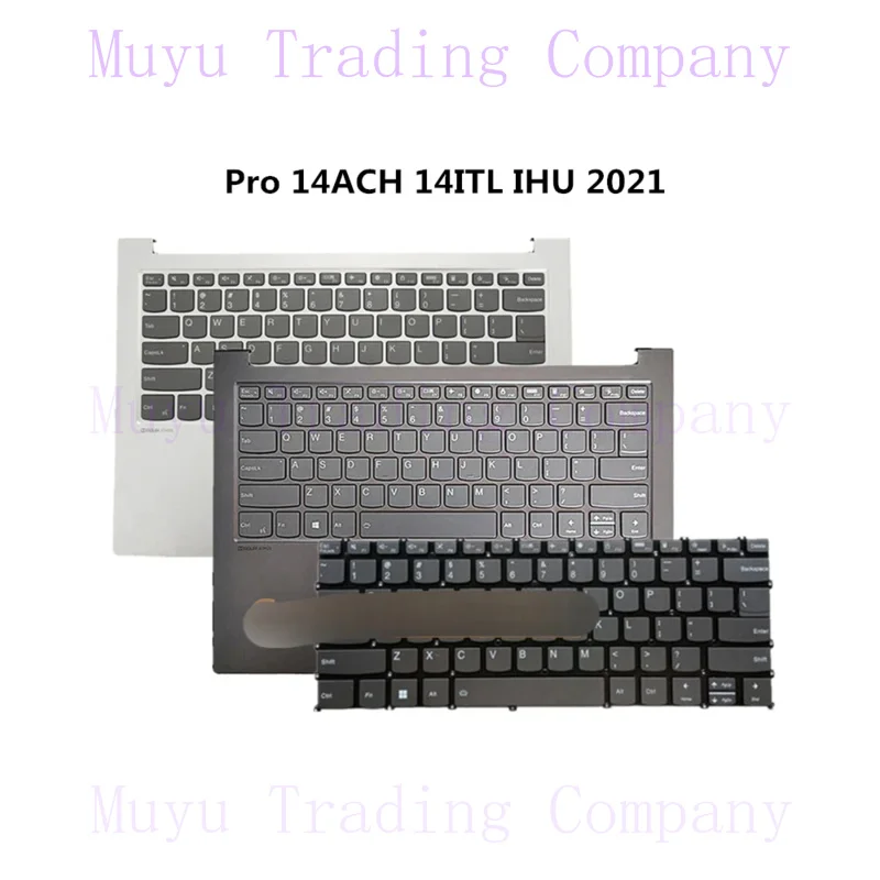 New Original laptop US backlight keyboard case/Cover/shell for Lenovo pro 14ach 14itl5 yoga slim 7 Pro-14IHU5 yoga 14s 2021