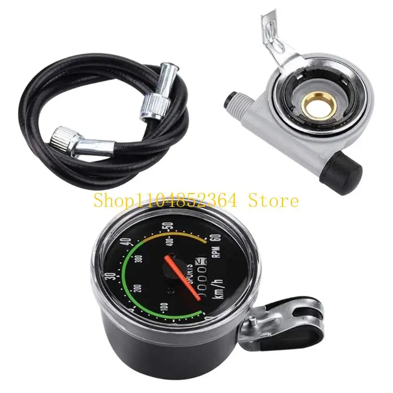 652F Easy Installation Mountain Bike Speedometer for Accurate Speed Tracking in Various Riding Scenario Constructed from