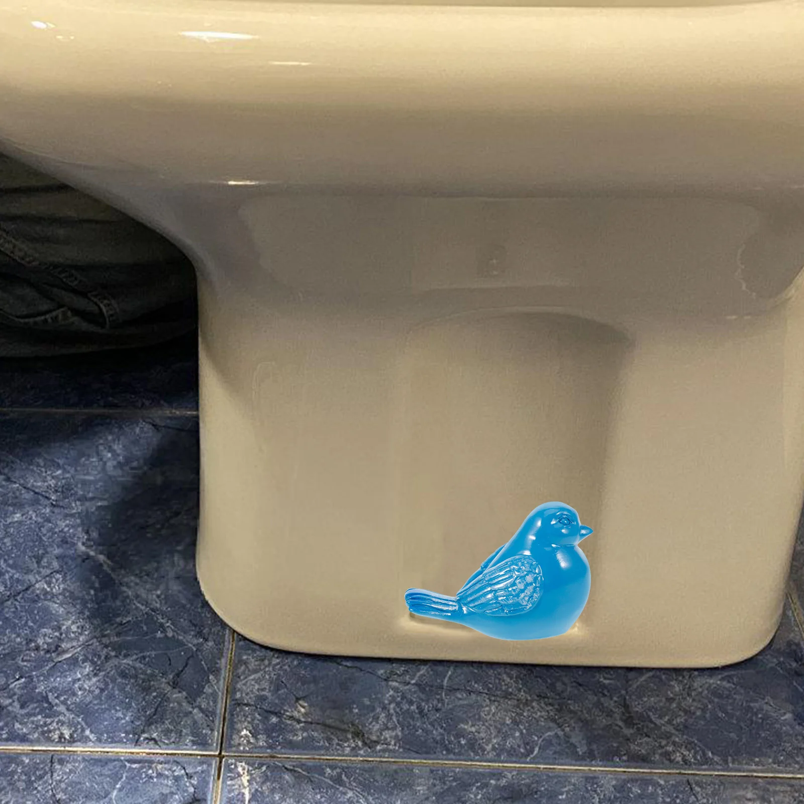 2 قطعة غطاء المرحاض غطاء الراتنج الحيوان على شكل الديكور العالمي للمنزل حمام مجموعة اكسسوارات المرحاض خزان المسمار #5