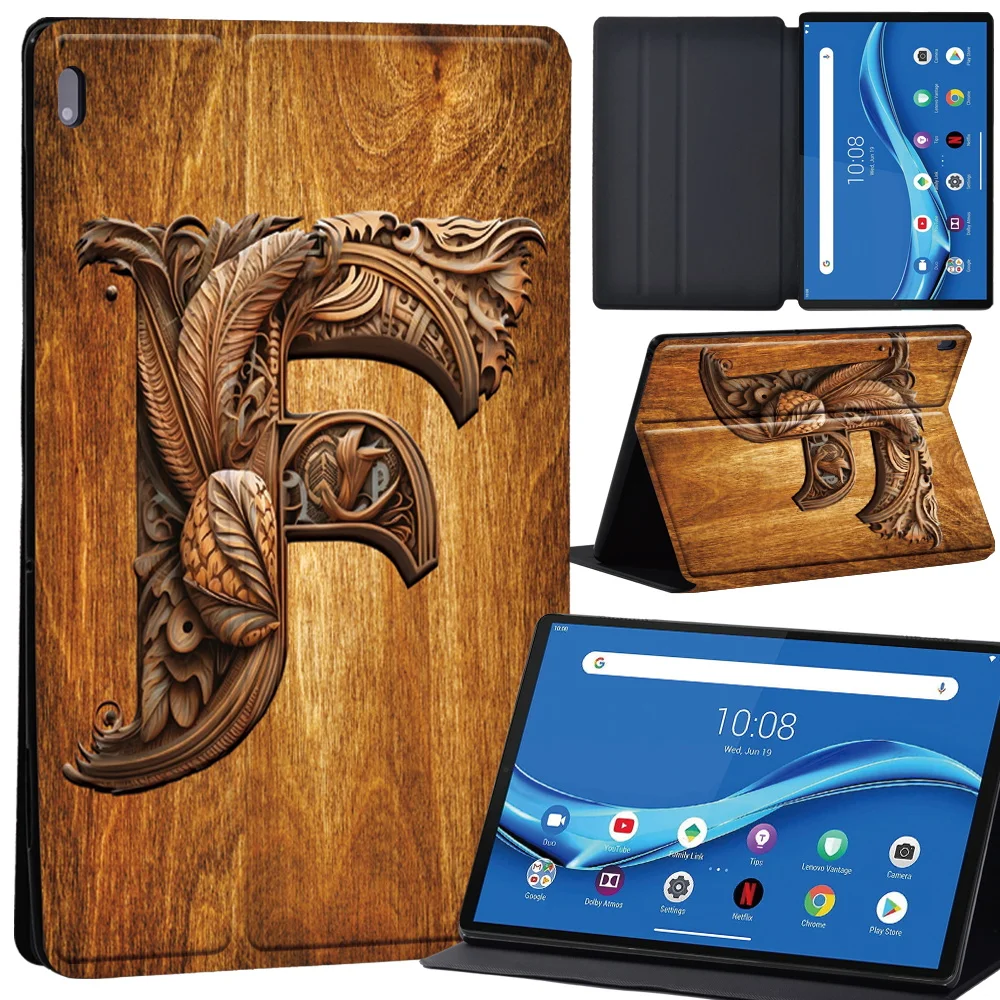 Wood Art Pattern Case for Lenovo Tab E10 10.1\