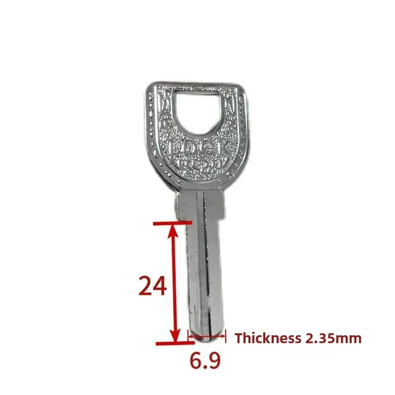 30PC Suitable Electric Narrow LOCK Medium Slot Computer Key Embryo Narrow Blade Double Sided Middle Slot Roll Door Key