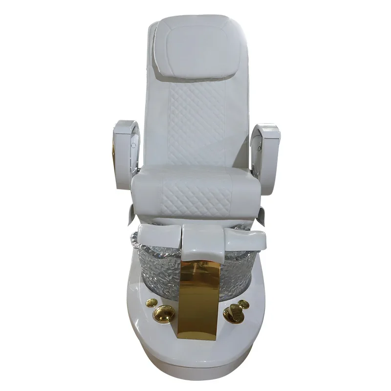 Electric reclining foot massage chair with basin