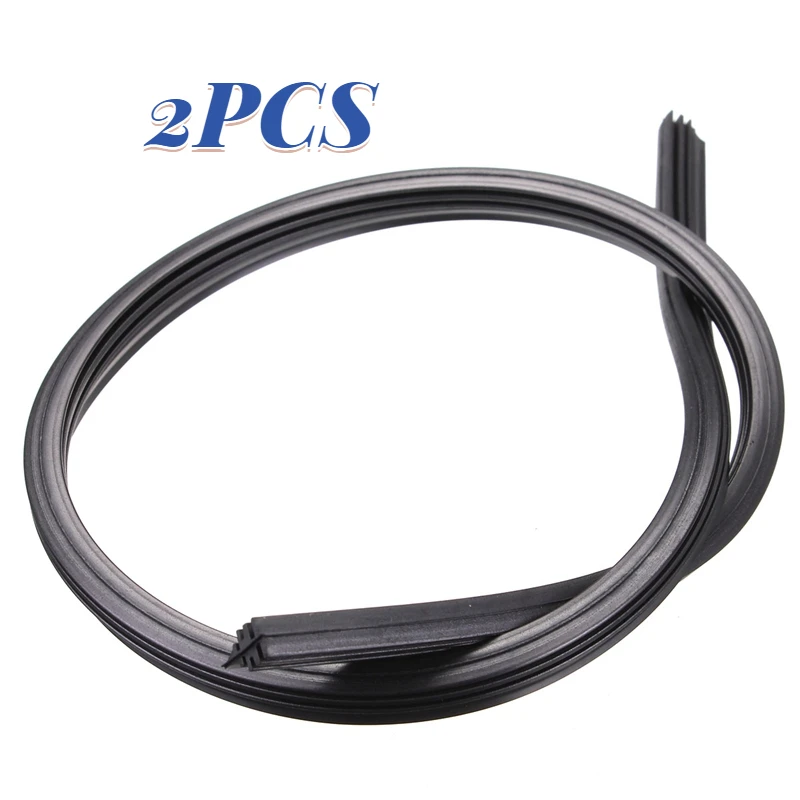 

1/2Pcs Car Vehicle Insert Soft Rubber Strip Refill For Frameless Wiper Blades 28" 700mm Car Accessories Universal