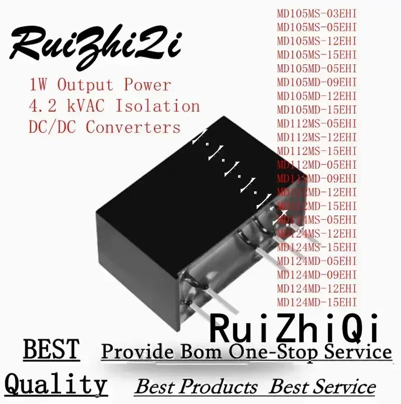 

10PCS/LOT MD124MS-05EHI MD124MS-12EHI MD124MS-15EHI MD124MD-05EHI MD124MD-09EHI MD124MD-12EHI MD124MD-15EHI 1W DC/DC POWER