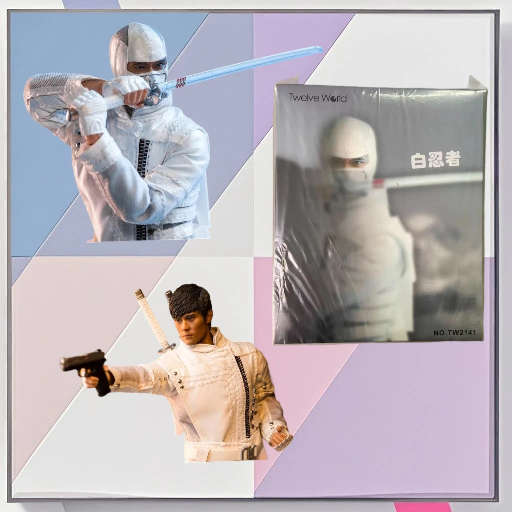 

Twtoys Special Forces Unit SUR TW2141 At Level 1/12, 6-inch Action Figure, White Ghost, Japanese Samurai Ninja