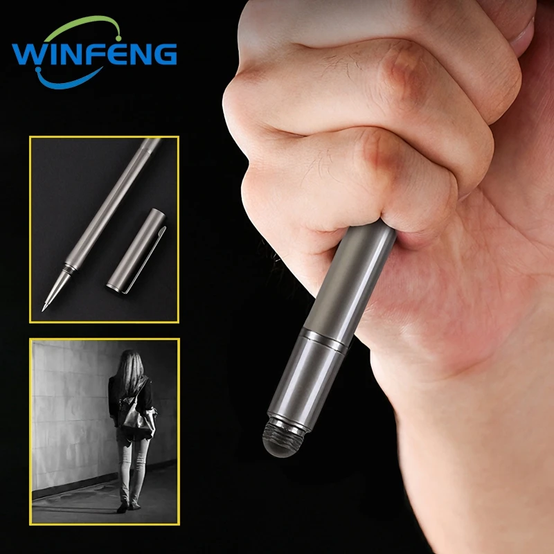 Creative Dual-Function Pen, Signature Ballpoint Pen And Pencil Design, Smooth Writing and Easy to Carry, Black Ink, Perfect Gift