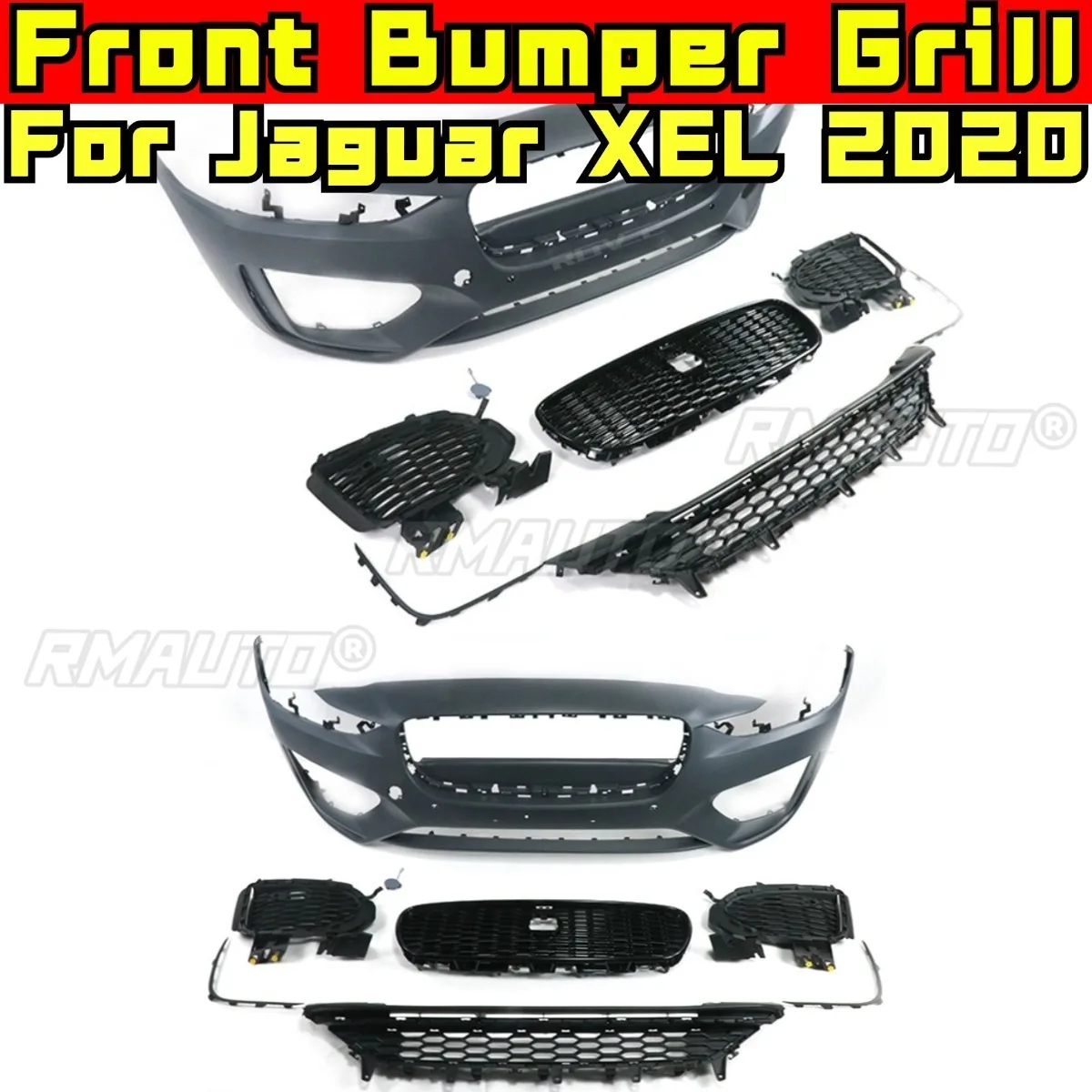 

Для Jaguar XEL 2020, внешние аксессуары, автомобильная решетка, гоночные решетки, решетка переднего бампера, решетка бампера, передняя решетка, комплект кузова для подбородка