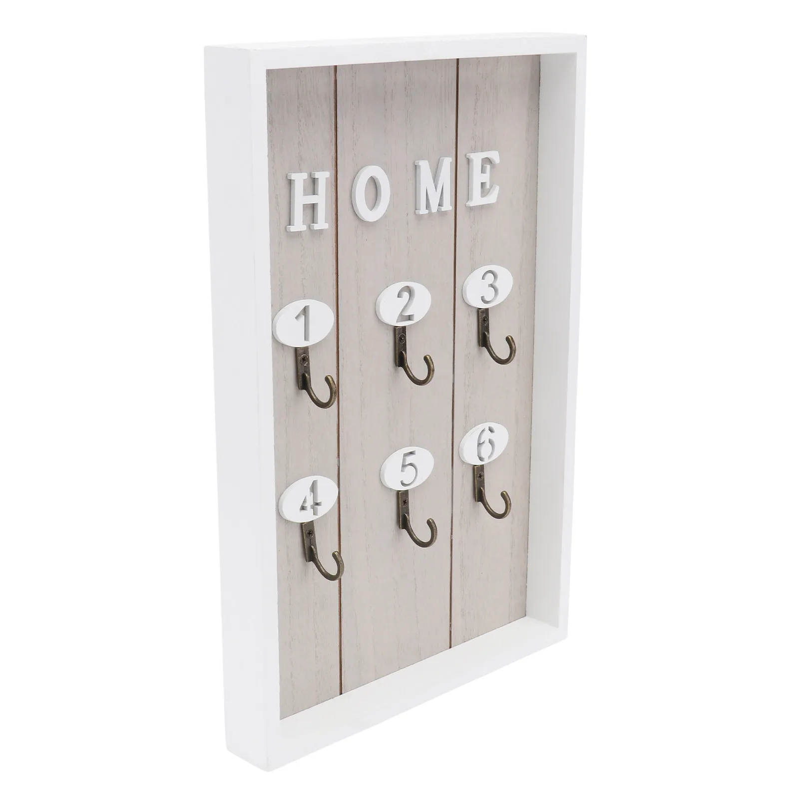 1Pcs Wall Key Locker Elegant Design High-Grade Material Easy Install Long-Lasting Multi-Function Key Box for Entryway Hallway