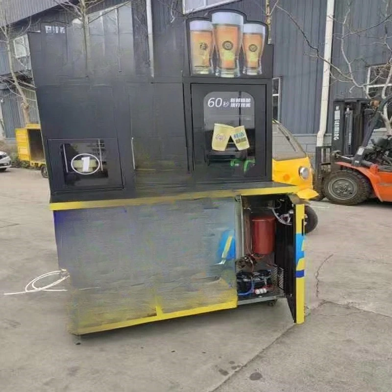 Unmanned self-service beer machine Craft draft beer machine Fresh beer machine
