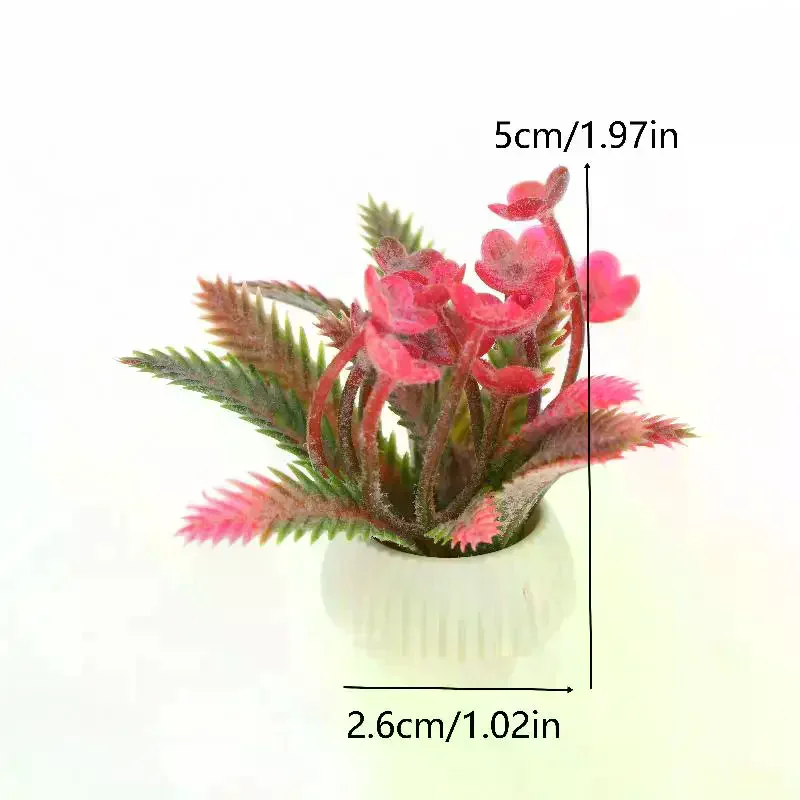 Modelo de Plantas em Vaso para Casa de Bonecas 1/12, Decoração de Casa de Bonecas, Plantas de Micro Paisagem, Ornamentos, Acessórios para Casa de Bonecas