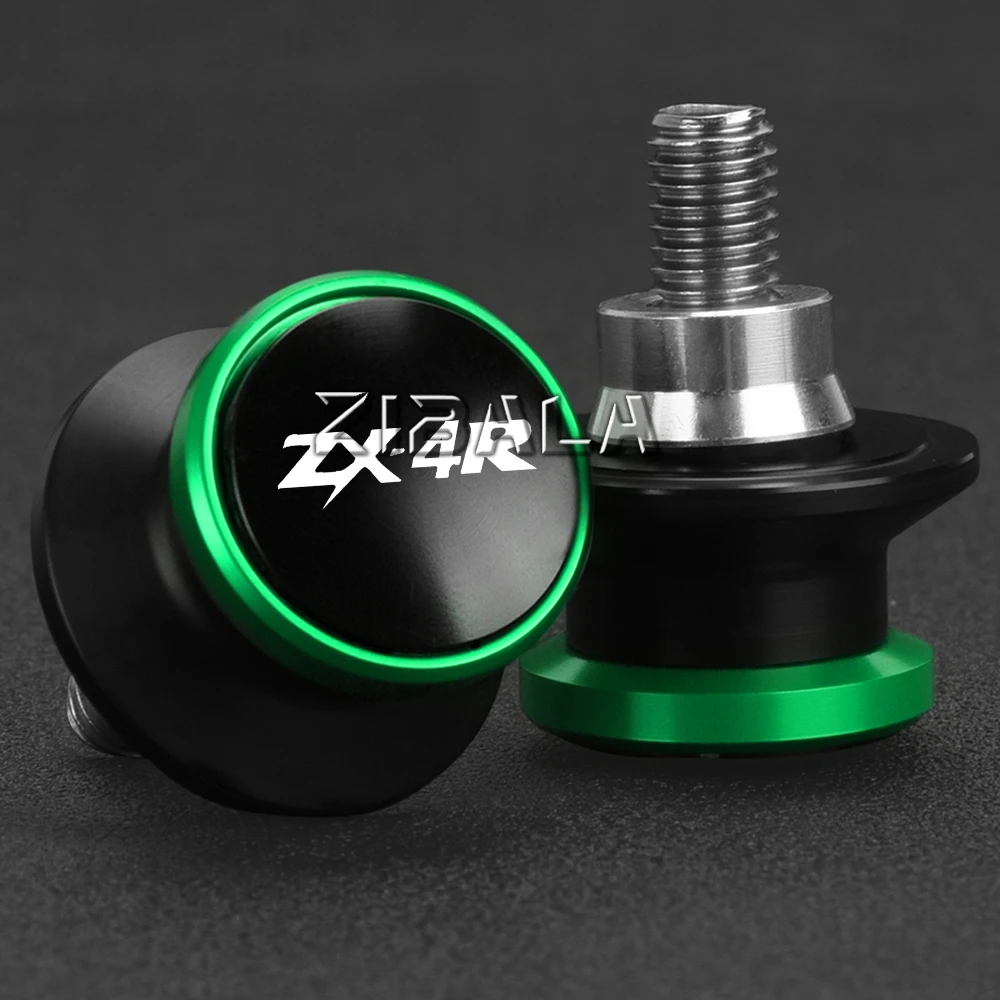 

10MM Swingarm Spools Rear Stand Screws Sliders For Kawasaki ZX4R ZX-4R ZX 4R 2022 2023 2024 2025 2026 Motorcycles Accessories
