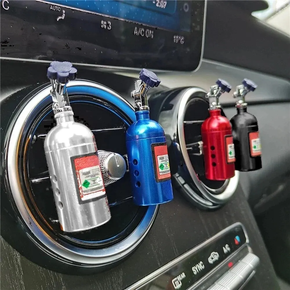 Car Air Freshener Fragrance Ntrogen Bottle Diffuser Auto Tuning Part Ornaments Flavoring For Car Smell Perfume Scent Accessories