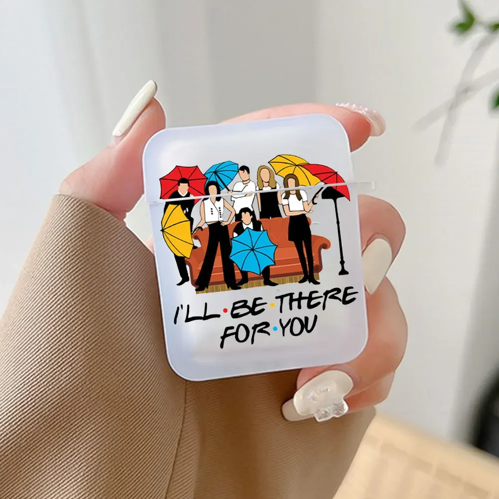 Funny Best Friends TV Show Off Wireless Bluetooth Earphone Cover For Airpods 1 2 3 4 Cute Hard Case for AirPod Pro 3 2 Fundas