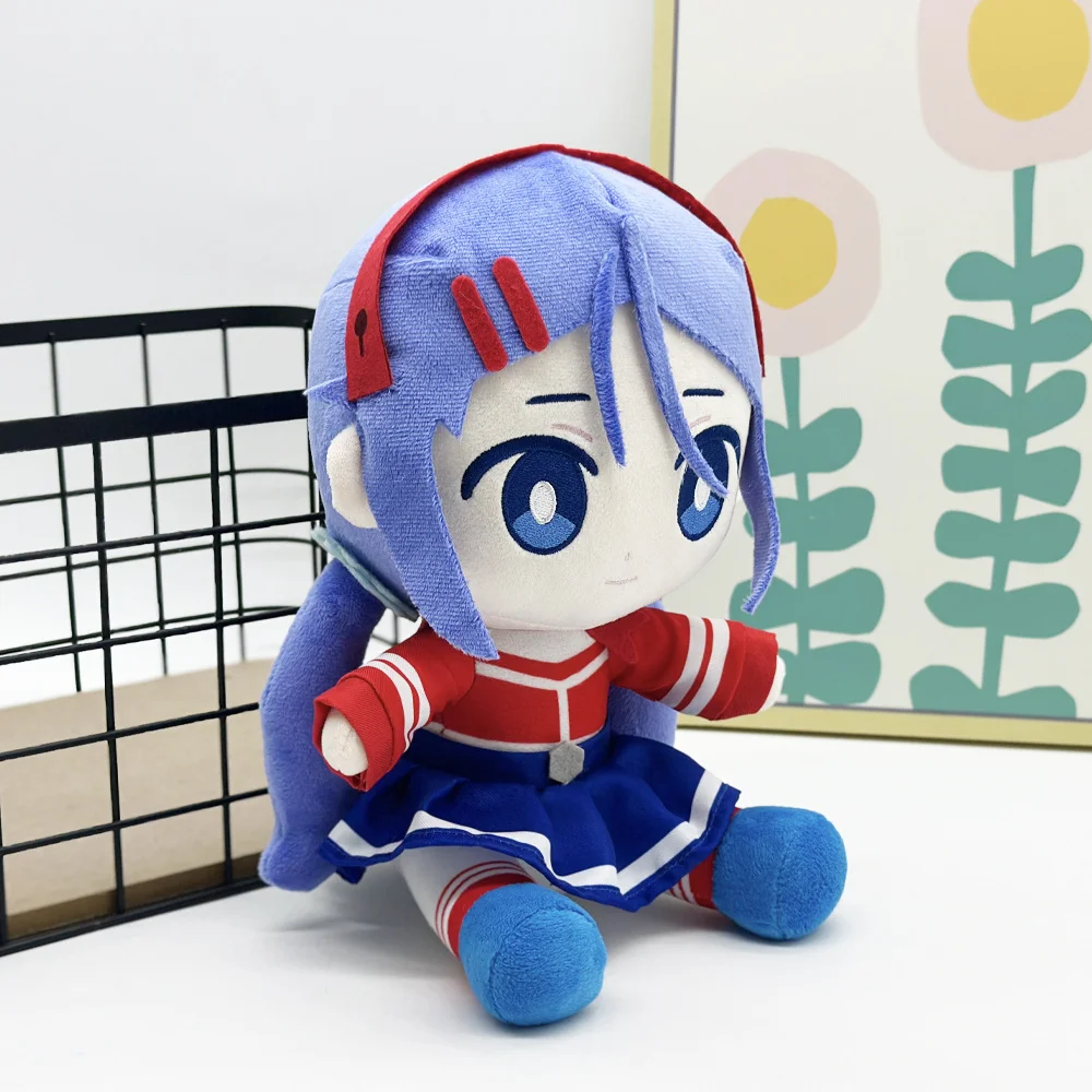25cmアニメミサイドぬいぐるみかわいい座り姿ミタぬいぐるみ枕紫髪ゲームコットン周辺機器ミサイド人形ぬいぐるみおもちゃギフト
