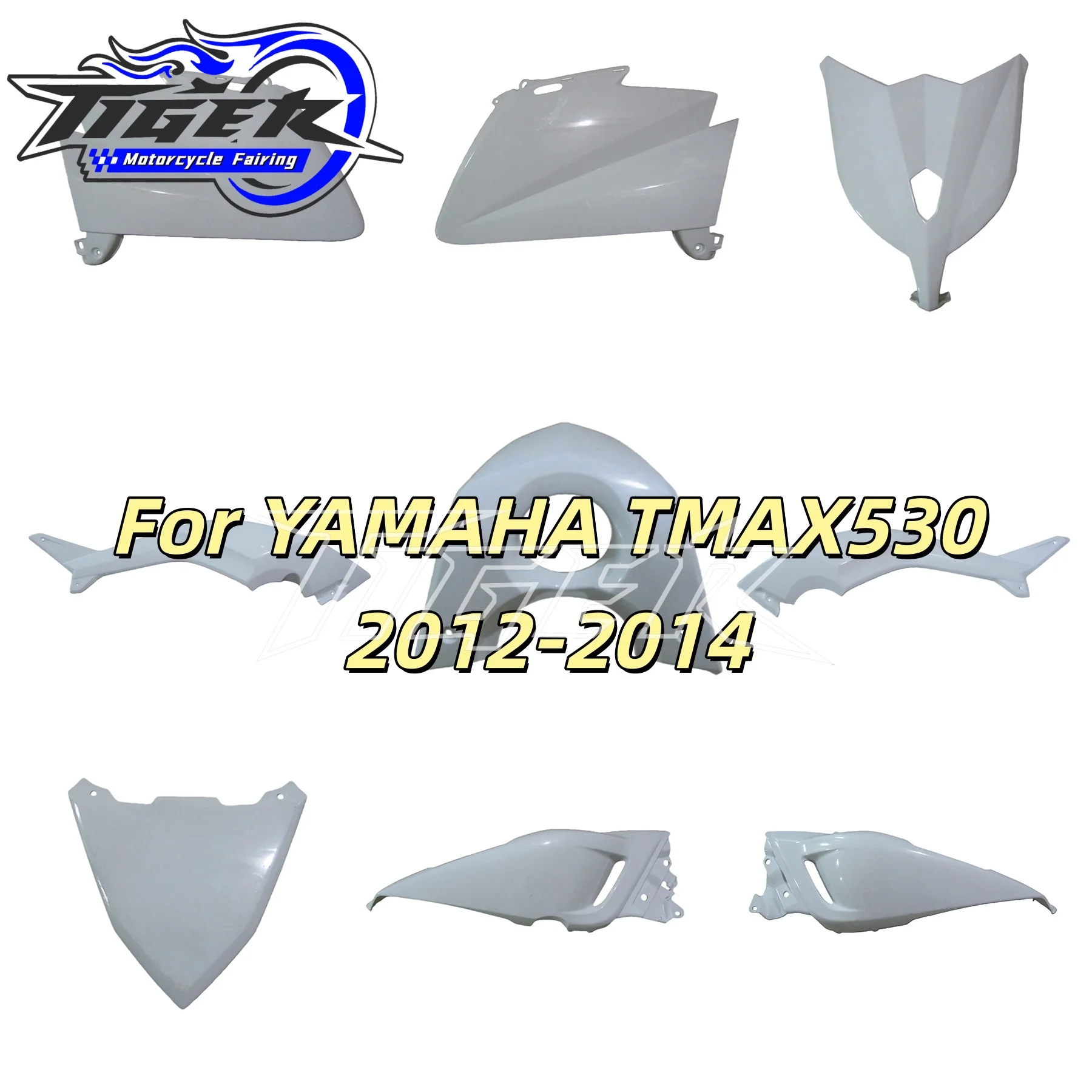 Injection Mold New ABS Whole Fairings Kit Fit For YAMAHA Tmax 530 2012 2013 2014 TMAX530 12 13 14 Bodywork Set Custom