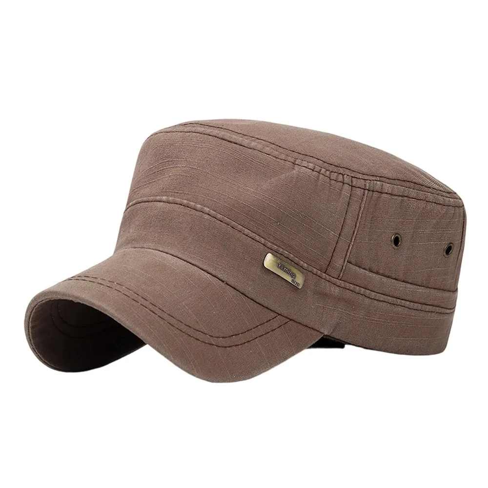 

Fashion Anti-UV Fishing Hat Cotton Casual Baseball Cap Retro Outdoor Sunscreen Peaked cap Men Women