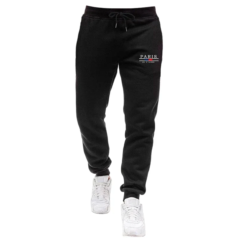 Men's Set/Hoodie/Pants Autumn Winter Hooded Sweatshirt and Sweatpants Outdoor Sports Jogger Suit Paris Casual Fashion Sportswear view 6