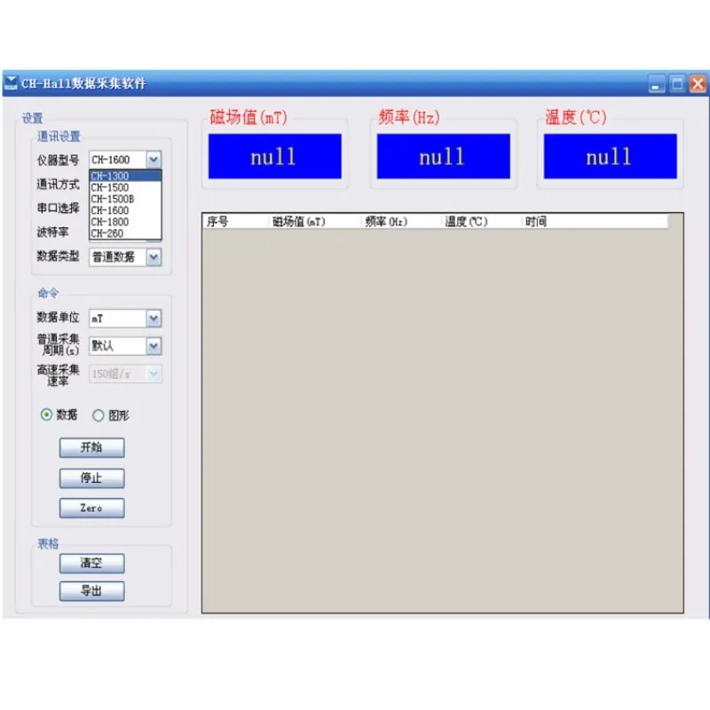 Desktop intelligent high-precision magnetometer magnetic field strength detector